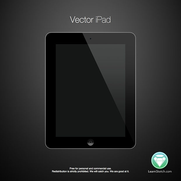 Vector iPad for Sketch 3